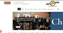 Desktop Screenshot of forteriechamber.com